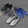Nuevos zapatos de otoño para hombre, de punta cerrada, para vadear en la playa, al aire libre, zapatos de trabajo para el barro, zapatos de chef de cocina, botas de lluvia de tubo bajo y corto.