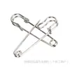 Etiqueta de pin calabaza tienda de ropa etiqueta pin de hebilla broche pin fijo ropa grande clip de papel de seguridad para niños