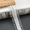 Nova Guarnição de Fita de Renda Elástica Plissada com Strass Acessórios para Vestuário Headband Acessórios de Cabelo Materiais de Acessório DIY Feito à Mão
