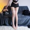Medias Sexy Nuevas Pura Lujuria Encaje Medias Negras Medias con Borde Rojo Contrastante Medias por Encima de la Rodilla Medias de Una Pieza Medias de Red Dropshipping
