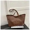 Bolso de Hombro Versátil para el Día a Día, Commuter, Moda Retro, Gran Capacidad, Bolso de Mano, Bolsa de Tote para Estudiantes