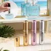 Frasco de Perfume de 5ml Sub-Frasco Carregável por Baixo Auto-Bomba Reciclável Frasco Spray Portátil Cosmético Frasco Vazio