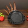 Sartén de piedra Maifan antiadherente, wok para freír, cocina de inducción, olla universal sin humo, sartén para panqueques y huevos para el hogar