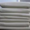 Tela de algodón puro Tela de algodón puro blanco y gris Lona de algodón puro Grafiti Tela blanca Tela Embrión Diseño de ropa Tela de corte vertical Algodón teñido anudado