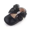 Zapatos para bebé de 0 a 1 año primavera y otoño zapatos de bebé para mujer lazo de gasa suela suave cómodos zapatos de princesa para bebé 2650