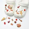 Charms de Sapato de Tartaruga de Desenho Animado e Dragão de Fogo Acessórios DIY Fivelas de Sapato Animal Fofo Resina de PVC Fivelas Decorativas em Estoque
