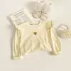 Nova Camiseta Infantil Estilo Outono Falsa Duas Peças, Camiseta Básica Manga Longa para Meninas Estilo Coreano, Camiseta Manga Longa