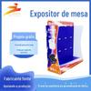 Expositor de Acessórios para Celular com Gancho Unilateral de Chão PVC Rack de Armazenamento para Prancha de Neve Rack de Armazenamento para Caixa