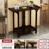 Nova Mesa de Oferenda Chinesa Armário de Corredor de Madeira Maciça Nicho para Buda Mesa para Incenso Uso Doméstico Moderna Mesa para Bodhisattva Mesa para Ancestrais Plataforma para Buda