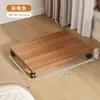Base de Caja de Almacenamiento con Ruedas Móviles, Caja Organizadora para el Hogar, Estante de Almacenamiento, Bandeja Universal con Ruedas, Carrito Grande y Pequeño con Ruedas