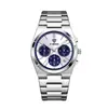 Reloj Multifuncional para Hombre Marca Suiza Nuevo Resistente al Agua Luminoso de Cuarzo Transmisión en Vivo Comercio Exterior Modelo Popular Dropshipping