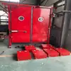 Amortiguador de aire sin presión para los conductos de aire de admisión y retorno en áreas mineras, regula con precisión la dirección del flujo de aire para garantizar una ventilación estable