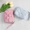 Bolsa de Armazenamento Cartoon Doce e Fofa Coreana, Porta-Moedas de Aparência Sofisticada, Bolsa Portátil para Guardar Batom, Porta-Documentos, Necessaire