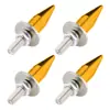 Tornillos para Placa de Matrícula de Doble Ranura Puntiagudos M6 Rosca Universal Aleación de Aluminio Exportación Transfronteriza Especial para Boca Americana Universal