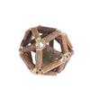 Haqi fábrica de brinquedos para gatos atacado bastão de moer para gatos Polygonum cappuccinum catnip bola com sino tecelagem bola de brinquedo engraçado para gatos