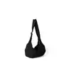 Bolso cruzado de hombro nuevo de nailon ligero de nicho coreano, unisex, versátil, ideal para el trabajo, estilo casual, bolso tipo bola de masa