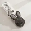Llavero creativo transfronterizo llavero de metal colgante llavero de pedrería llavero de coche accesorios para bolso colgante