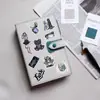 50 Harajuku Diablo ins Viento Decorativos diy Pegatinas Impermeables No se Repiten Pequeñas Alto Valor de Color Lindas Creativas Pegatinas
