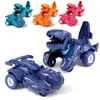 Modelo de coche de dinosaurio transfronterizo juguete de deformación para niños puesto puesto de coches de inercia para niños fábrica mayorista