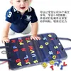Materiales Educativos Montessori Personalizados Tablero de Actividades Bolso Cruzado Bolso de Mano Infantil Montessori Juguete de Entrenamiento Libro de Actividades