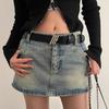 Cinturón Femenino Nicho Simple Hebilla Verano Cintura Estudiante Estilo K Casual Versátil Cinturón Negro Look Adelgazante