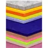 Tablero de Fieltro de Colores para Jardín de Infancia Hilo de Fibra de Poliéster Tablero de Exhibición para Pared de Fotos Tablero de Mensajes Tablero Absorbente de Sonido KTV Estudio de Grabación