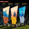 Trofeos Deportivos Creativos Personalizados para Carreras de Maratón, Fútbol, Baloncesto, Billar, Competición de Bádminton, Medallas de Campeón para Niños