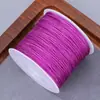 Balde pequeno A-line Acessórios de joias DIY, pulseira de cordão trançado colorido feita à mão, material de cordão semiacabado para tecelagem de nó chinês