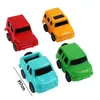 Decoração de Bolo de Carro de Puxar com Tema de Carros, Carro Pequeno Decoração de Mesa de Sobremesa de Aniversário Infantil Enfeite de Encaixar