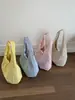 Bolso de Estilo Relajado para Mujer, Nuevo Bolso de Hombro Casual de Gran Capacidad para el Trabajo, Bolso de Hombro de Nailon de Color Sólido Simple Estilo Coreano