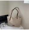 Bolsa Tote de Gran Capacidad para Mujer 2026 Nuevo Retro Terciopelo de Ciervo Cuero Bolso de Oficina Moda Casual Hombro Único Axila Bolsa Grande