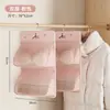 Bolsa de Almacenamiento de Ropa Interior de Nuevo Estilo para Uso en el Hogar, Organizador de Armario Tres en Uno para Ropa Interior y Calcetines, Bolsa de Almacenamiento Colgante para Uso en el Hogar y Dormitorios