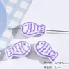 Pulseira Colar de Peixe Pequeno Pintado à Mão em Cerâmica com Contas Soltas Pingentes Material para Joias Acessórios