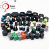 YRFKNOB marca de duas cores de plástico knob cap direto slide potenciômetro flipper codificação banda interruptor botão tampa
