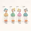 Figura Creativa de Patito Colgante, Adorno para Coche de Paisaje en Miniatura, Decoración de Escritorio de Dibujos Animados DIY