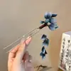 2026 Nuevo Estilo Xiu Jade Pinza para el Cabello con Patrón de Nube para Mujer con Borlas Largas, Accesorio para el Cabello Estilo Antiguo Hanfu, Pinza de Jade para Recogido Estilo Dinastía Song y Ming