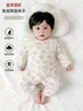 Roupas de Bebê, Macacões de Algodão Bolha Finos de Manga Longa para o Verão, Macacões para Recém-Nascidos, Roupas de Ar Condicionado para Bebê para Uso em Casa