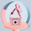 Bolsa de Silicona Popular Transfronteriza para Mujer Billetera para Monedas Linda Dibujo Animado Moderna Bolso Cruzado para Mujer Accesorios de Bolso de Viaje al Aire Libre
