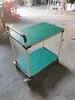 Carrito de vuelco antiestático para taller, estantería de materiales multicapa, carrito de trabajo de clasificación, carrito móvil de distribución pequeño con ruedas