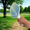Raqueta de pico de fibra de vidrio con superficie de panel de nido de abeja, diseño de patrón de impresión a color, deportes al aire libre en interiores, raqueta de pico con borde cruzado