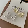 Pendientes Colgantes de Estrella de Mar Perlada y Perla de Caracola para Mujer, Diseño de Nicho, Sencillos Elegantes, Versátiles y de Alta Gama