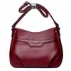 Bolso M655 para Mujeres de Mediana Edad y Mayores 2026 Nuevo Bolso Cruzado de Gran Capacidad Bolso Sencillo y Elegante para Madre Bolso de Hombro de Cuero Suave