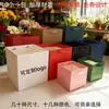 Bolsa de papel Kraft de fondo ancho al por mayor bolsa de cartulina blanca bolsa de papel para pasteles bolsa de regalo bolsa cuadrada para flores engrosada