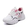 Zapatos de papá para mujer 2026 otoño nuevo modelo versátil cómodos para estudiante suela gruesa que aumenta la altura ligeros casuales zapatillas deportivas 8861