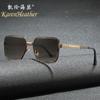 Nuevas Gafas de Sol de Moda 35014 Gafas de Sol Retro Europeas y Americanas para Hombre Modernas para Todo Uso para Conducir