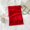 Bufanda de Cachemir Sintético para Mujer Otoño e Invierno Bufanda de Color Puro 2025 Otoño e Invierno Nueva Moda Bufanda Cálida de Longitud Media de Gama Alta