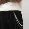 Correntes de calça de pérola artificial para comércio exterior em estoque, acessórios de corrente para jeans da moda de alta qualidade para homens e mulheres, correntes de cintura hip-hop para dançarinos de rua, atacado