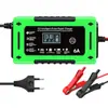 Cargador de Batería de Plomo-Ácido Inteligente de Pulso 12V6A 110 Voltaje Amplio para Coche y Motocicleta, Venta al por Mayor
