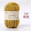 Pequeno caxemira feito à mão DIY tricô lã de espessura média fio de gelo fio para bebê crochê tricô cachecol boneca fio fofo atacado