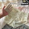 Luz de Luxo Cetim Lace Underwear Das Mulheres Meados - Cintura Amoreira De Seda Proteína Antibacteriana Puro plus size para Mulheres e Meninas Atacado